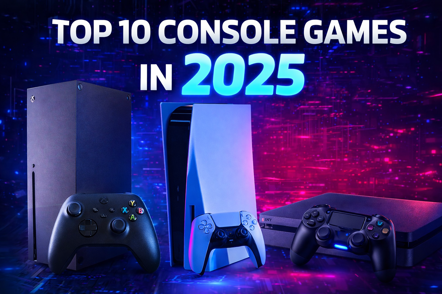 Top  10 Console Games (2025)
